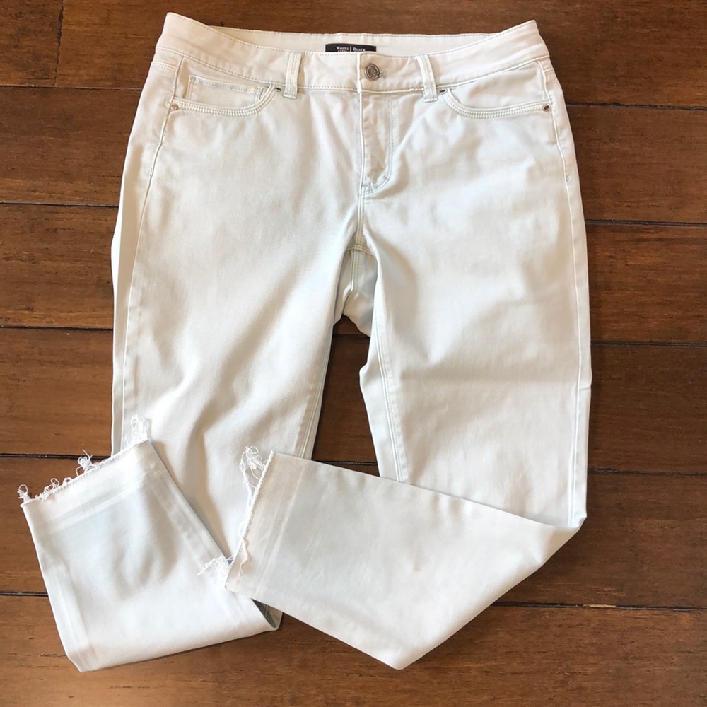 White House Black Market Skinny Crop Pants